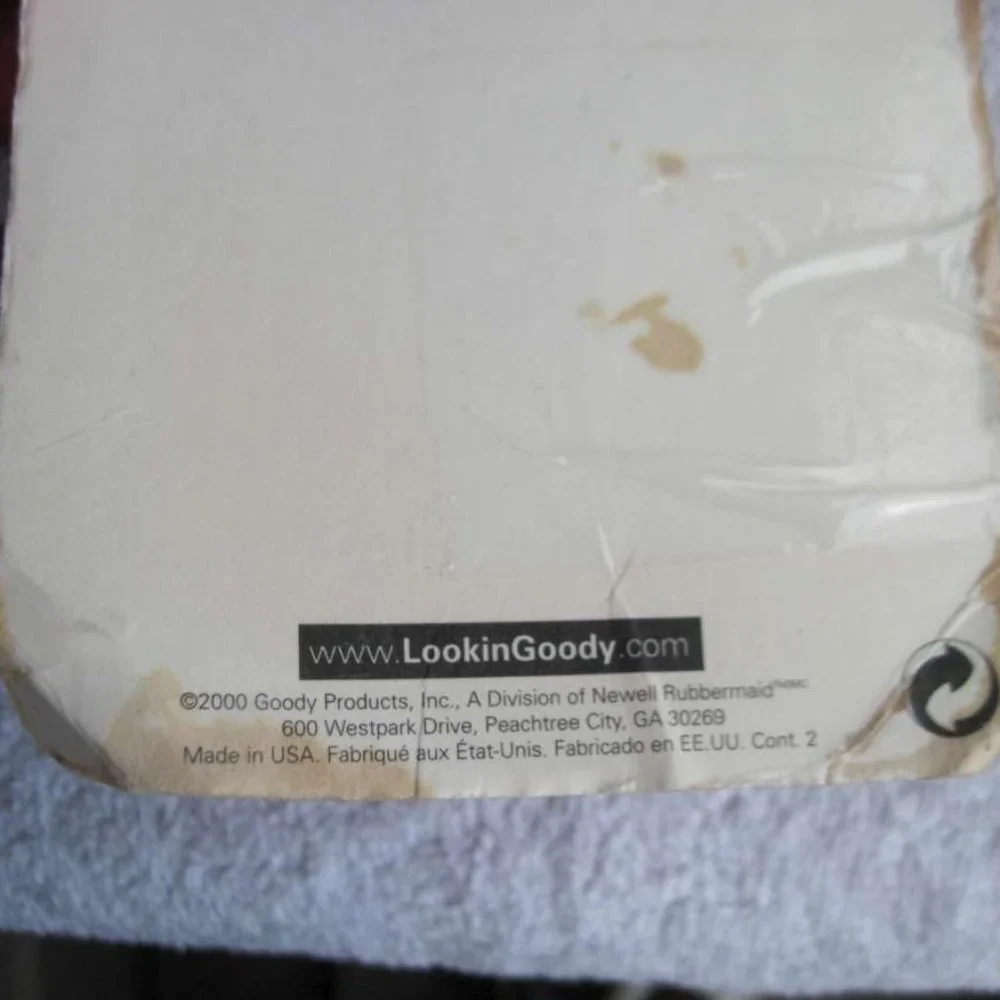 Goody Classic Smoothing Cushion Short to Mid Length Hair Brush 2000 USA Smoothes
